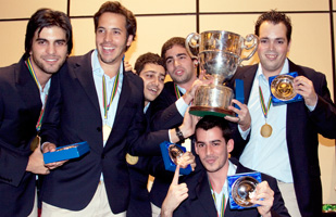 ISRAEL winners Ortiz-Pati&ntilde;o Trophy